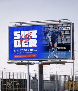 Billboard zápasu SVK proti GER