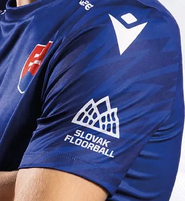 Detail loga Slovak Floorball na drese
